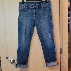 KFTK Kate Boyfriend Distressed Jean